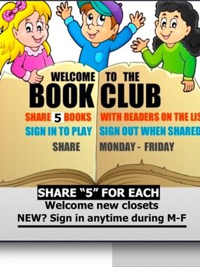 OPEN Sign In M-F  GOT BOOKS? 5 SHARES